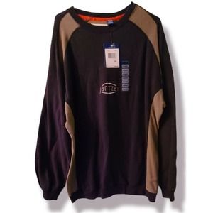 Jantzen Casual Lifestyle long sleeve brown sweatshirt XXL NWT